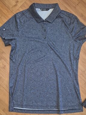 Levelwear Boys' Navy Patterned Polo